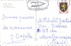 CPA Vichy Allier La Restauration 