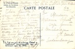 CPA L'Ile de France Chateau de Pierrefonds vue d'ensemble 