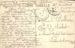 CPA Dunkerque Entree d'une barque de peche 
