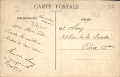 CPA Collection Jeanne d'Arc Vaucouleurs Vitrail de l'Eglise de Vaucouleurs le supplice de Jeanne d'A