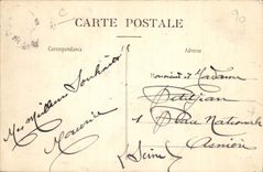 CPA Belfort Le Chateau et le Lion 