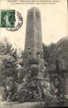 CPA Belfort Monument eleve au Cimetiere des Mobiles aux Defenseurs de Belfort morts pour la Partie 