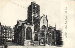 CPA Rouen L'Eglise Saint Vincent 
