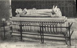 CPA Rouen La Cathedrale Tombeau de Richard Coeur de Lion 