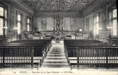 CPA Rouen Interieur de la Cour d'Assises 