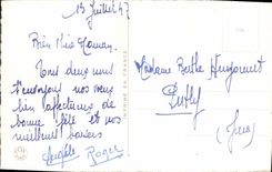 CPA Bonne Fete Fleurs