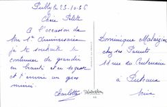 CPA Heureux Anniversaire Fleurs