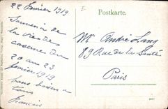 CPA Germersheim Kaserne Theobald Militaria