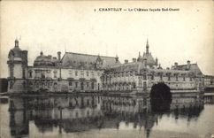 CPA Chantilly Le Chateau facade Sud Ouest 