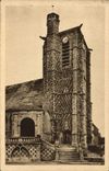 CPA Le Treport eu Mers de Paris Ault Onival Le Clocher de l'Eglise St Pierre 
