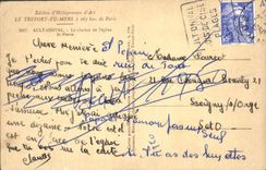 CPA Le Treport eu Mers de Paris Ault Onival Le Clocher de l'Eglise St Pierre 