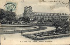 CPA Paris Les Tuileries Ministere des Finances 