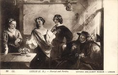 CPA Leslie C R Florizel and Perdita Victoria and Albert Museum London 
