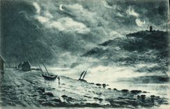 CPA Mer dechainee Bateau