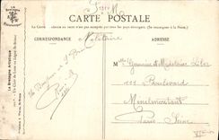 CPA Mer dechainee Bateau