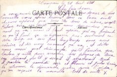 CPA Offre du coeur Femme