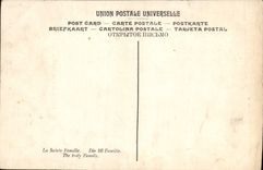 CPA Luini Sacra Familia 