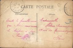 CPA Recevez ces fleurs 