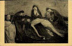 CPA Pieta d'Avignon Paris Musee du Louvre 