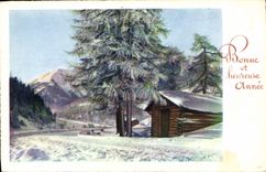 CPA Bonne et Heureuse Annee 