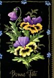 CPA Bonne Fete Fleurs
