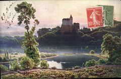 CPA Bonne Fete Château