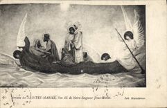 CPA Arrivee des Saintes Maries l'an 45 de Notre Seigneur Jesus Christ 