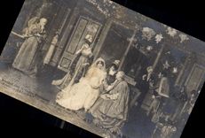 CPA Societe des Artistes Francais Salon de 1914 Francois Brunery Le retard du fiance