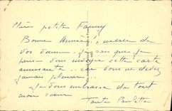 CPA Mon pere m'a donne un mari