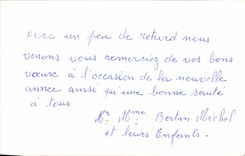 CPA Bonne Annee Automobile