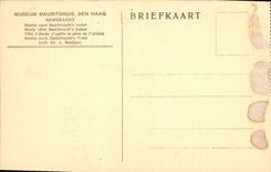 CPA Museum Mauritshuis den HDBFTg Rembrandt Le Pere de L'Artiste