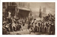 CPA Vinchon Les Enrolements Volontaires 