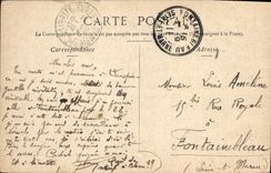 CPA Femme Chasse Chasseur