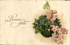 CPA Fantaisie Fleurs