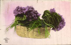 CPA Fantaisie Fleurs