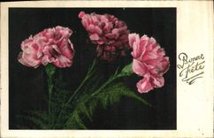 CPA Fantaisie Fleurs