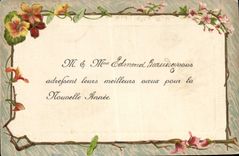 CPA Fantaisie Fleurs