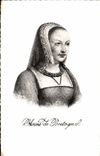 CPA Duchesse Anne de Bretagne Epusa Charles XII a Langeais et Louis XII 