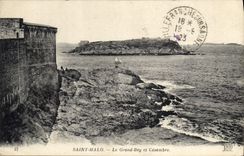 CPA Saint Malo Le Grand Bey et Cesambre 