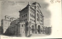 CPA Monaco La Cathedrale 
