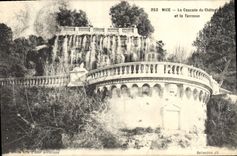 CPA Nice La Cascade du Chateau et la Terrasse 
