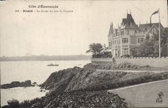 CPA Cote d'Emeraude Dinard La Garde a Loin la Vicomte 