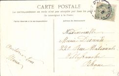 CPA Cote d'Emeraude Dinard La Garde a Loin la Vicomte 