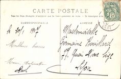 CPA Marseille La Corniche Coucher de Soleil 