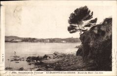 CPA Environs de Toulon Sablettes les Bains Bord de Mer 