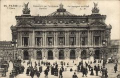 CPA Paris L'Opera Construit par l'Architecte Garnier 