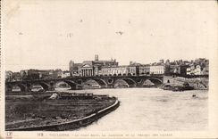 CPA Toulouse Le Pont Neuf La Gabonne et la Prairie des Filtres 