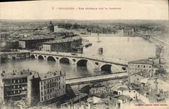 CPA Toulouse Vue generale sur la Gabonne 