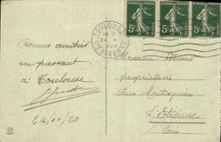 CPA Toulouse Vue generale sur la Gabonne 