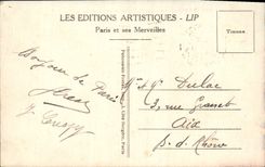 CPA Paris L'Avenue de l'Opera prise de l'Hotel du Louvre